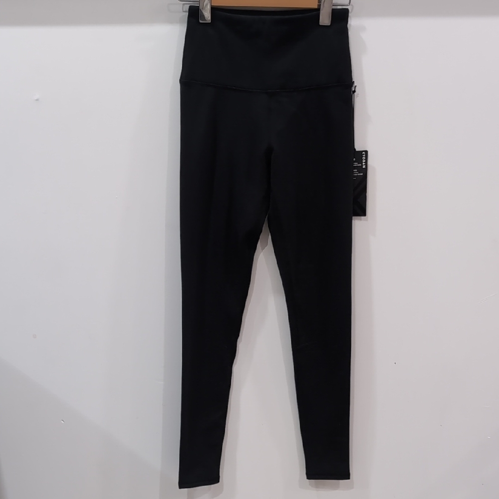 KYODAN | Women's Black Soft Fitted Brushed Fleece Lined High-Rise Leggings